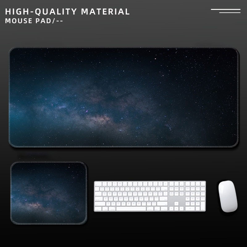Desk Setup Gaming Pc - Mouse Pad Grande Galáxia Céu Estrelado