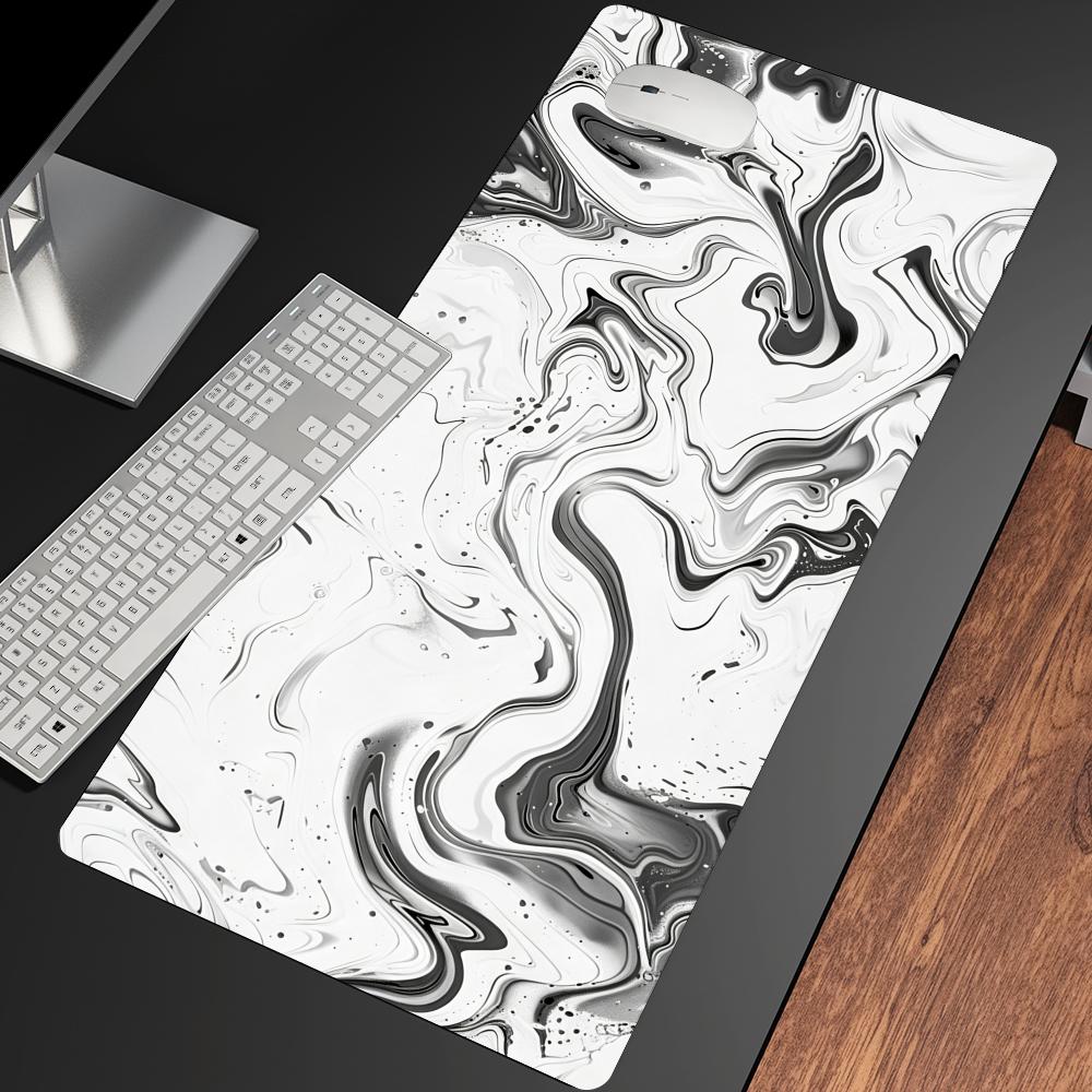 Desk Setup Gaming And Work - Tapete de mesa antiderrapante de borracha
