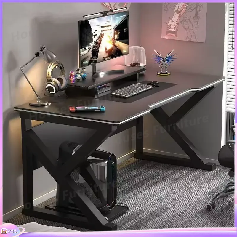 Desk Setup Gaming Pc - Mesa de Computador Gamer Cafe Metal