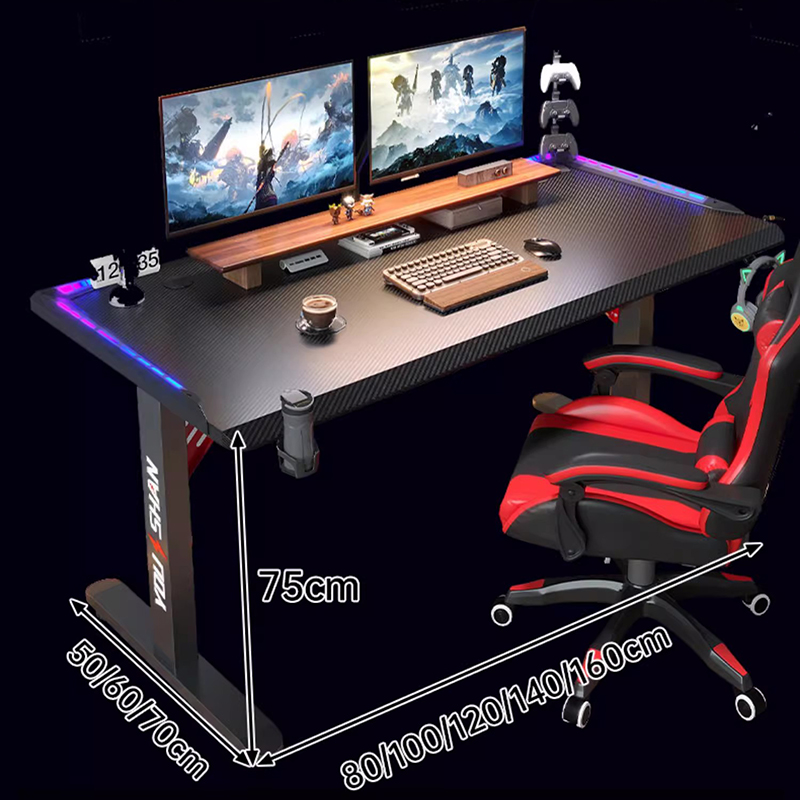 Desk Setup Gaming Pc - Mesa superior elevatória para computador, altura