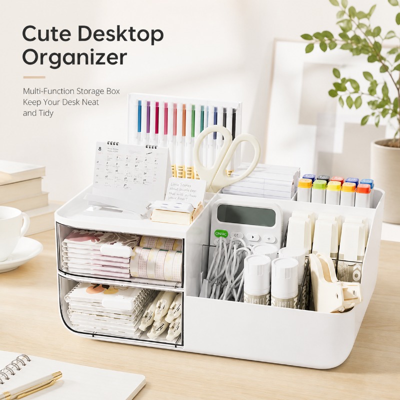 Desk Drawer Unit - Organizador de Mesa Tipo Gaveta com