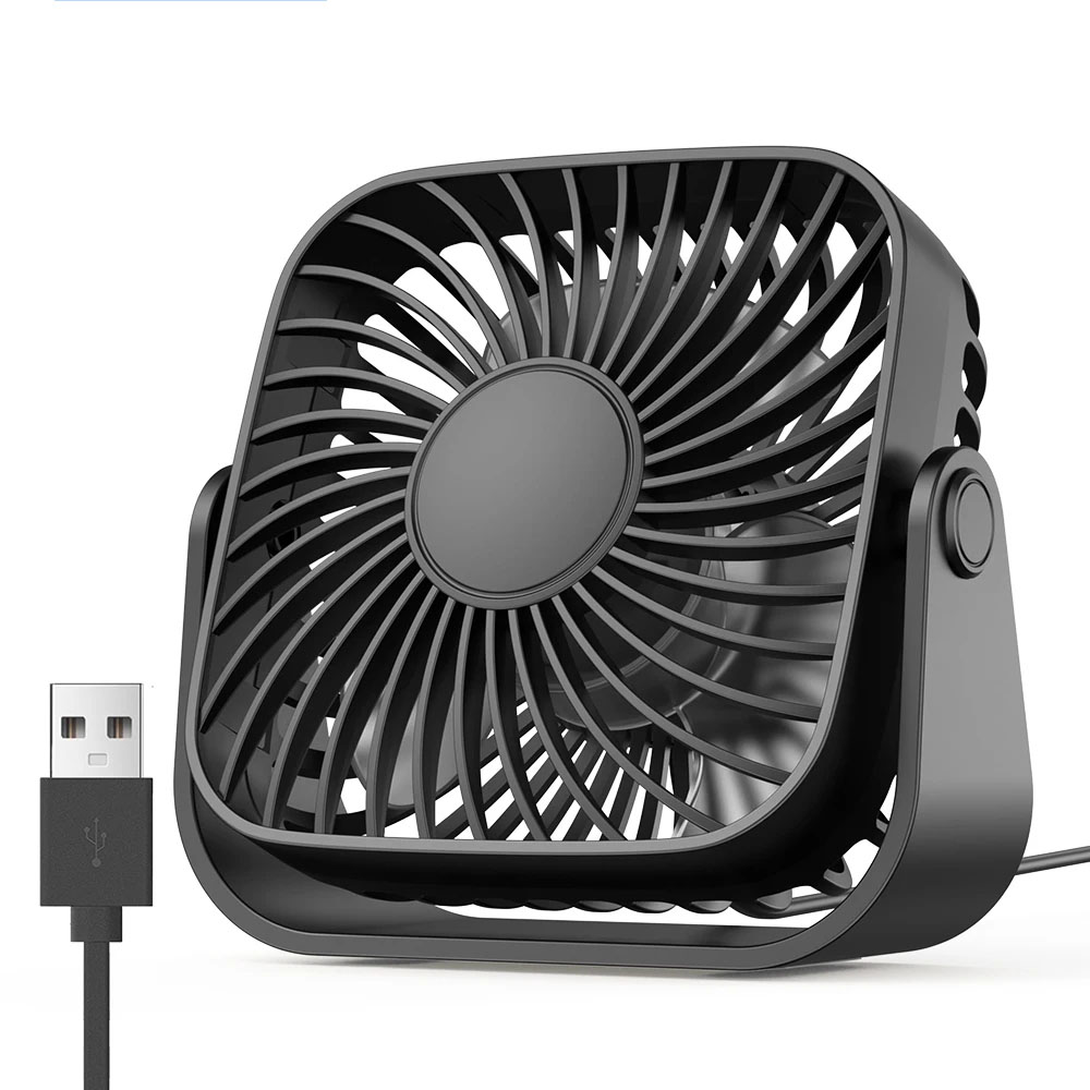 Desk Setup Home - Ventilador Portátil USB Mini de 4