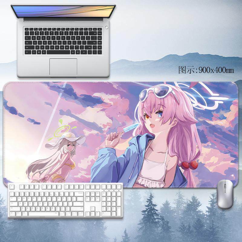 Mouse Pad Gamer Pro Speed XXL  - Desk Setup Blue avaliação e preço