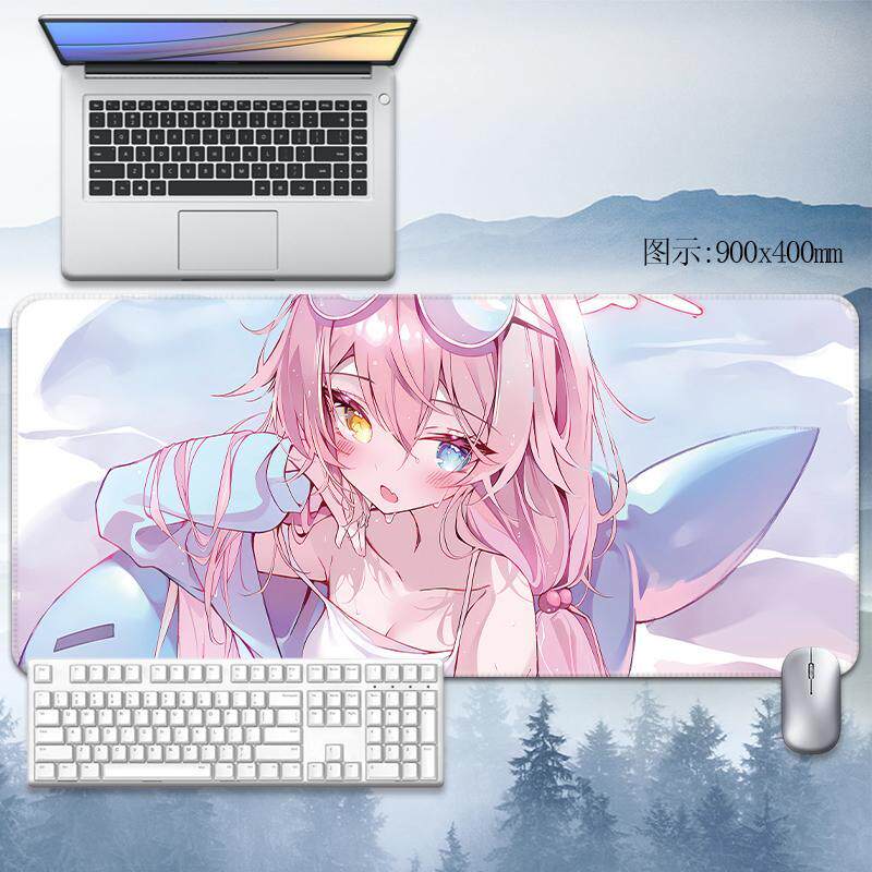 Mouse Pad Gamer Pro Speed XXL  - Desk Setup Blue avaliação e preço
