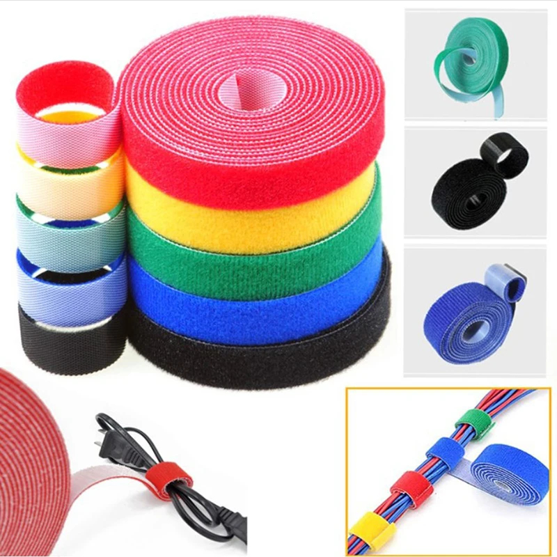 1/2/3 Peças Organizador de Cab - Cable Velcro Strap avaliação e preço
