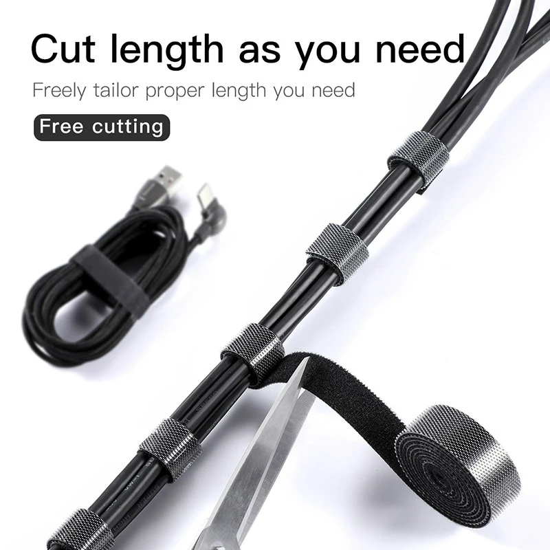 1/2/3 Peças Organizador de Cab - Cable Velcro Strap avaliação e preço