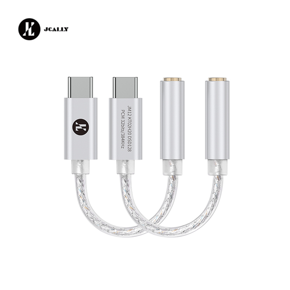 JCALLY JM12 Adaptador de áudio - Desk Hifi Setup avaliação e preço