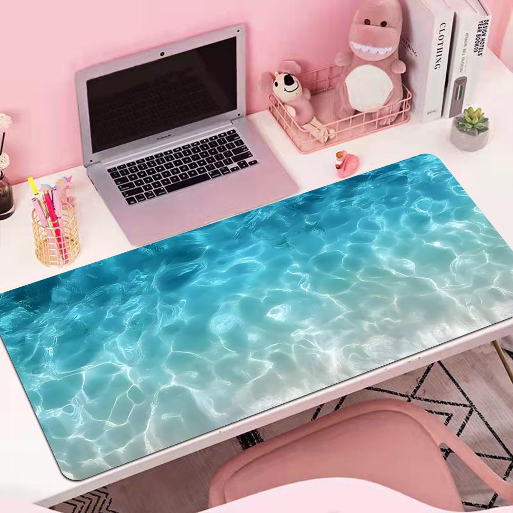 Tapete de Mesa Grande Ocean Br - Desk Setup Blue avaliação e preço