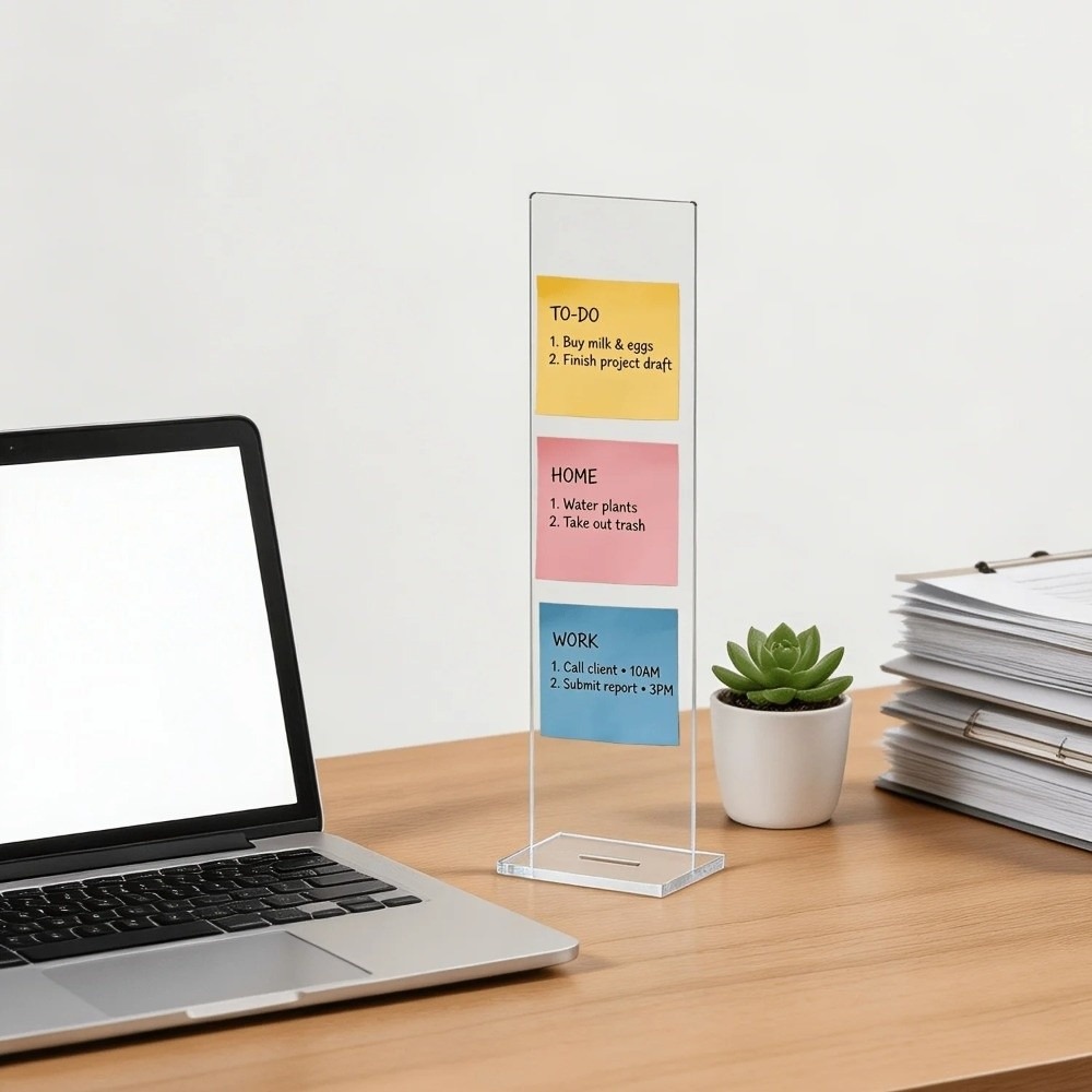 Quadro de Mensagens de Acrílic - Desk Setup Home avaliação e preço