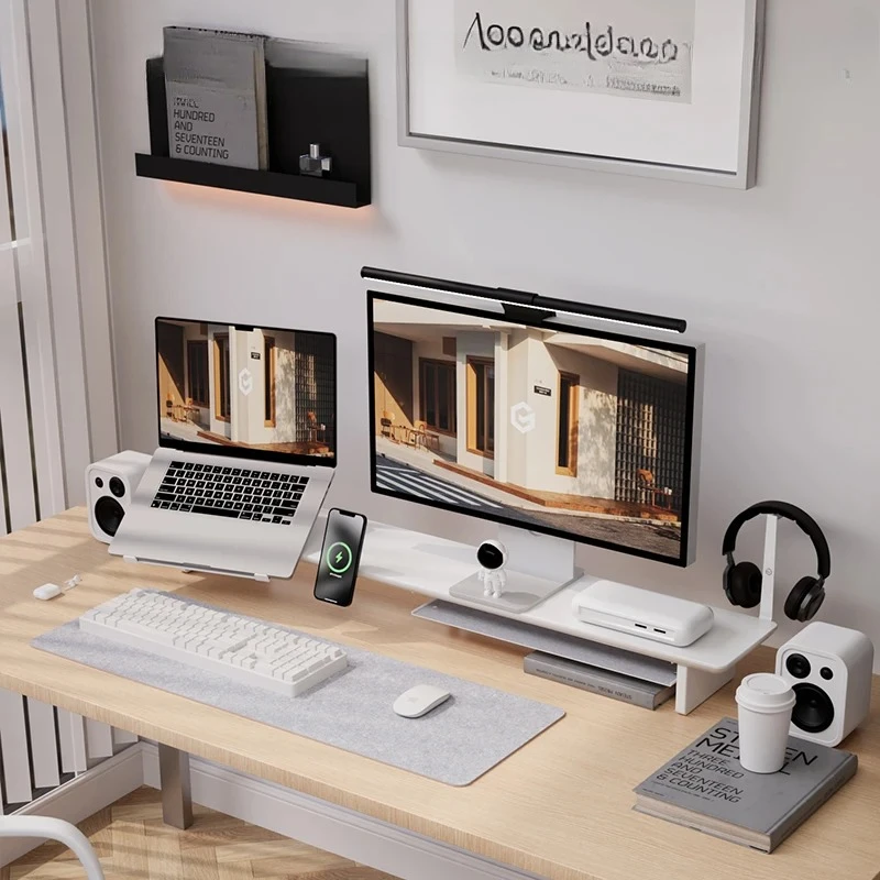 ‌ Suporte Modular para Monitor - Desk Setup White avaliação e preço