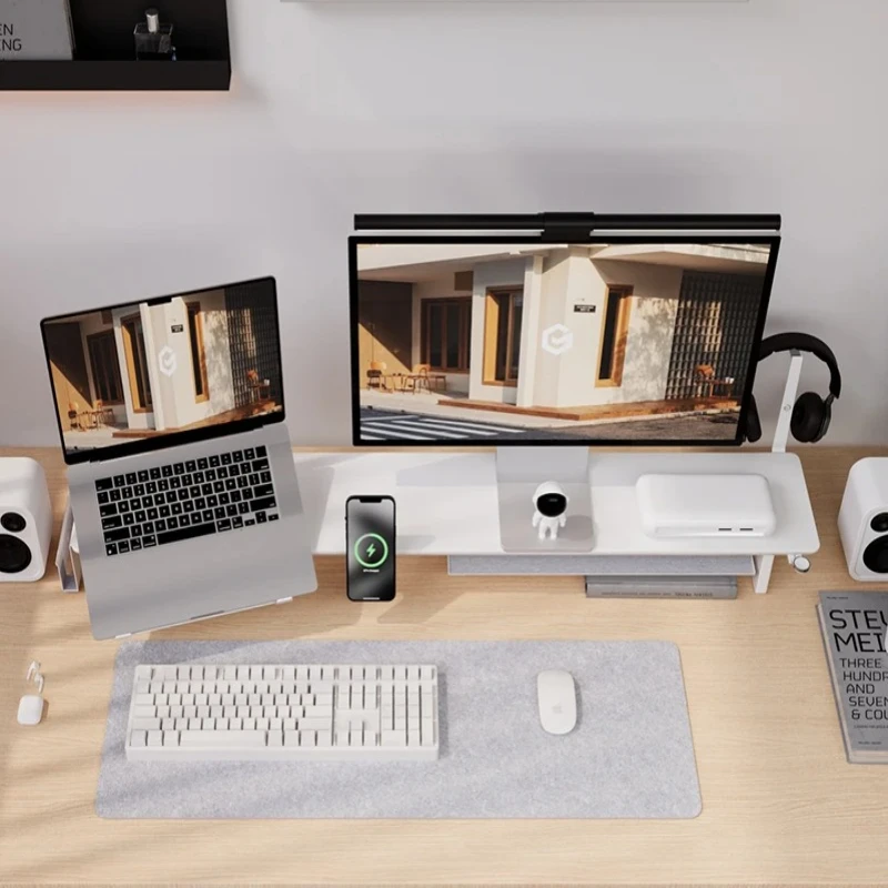 ‌ Suporte Modular para Monitor - Desk Setup White avaliação e preço