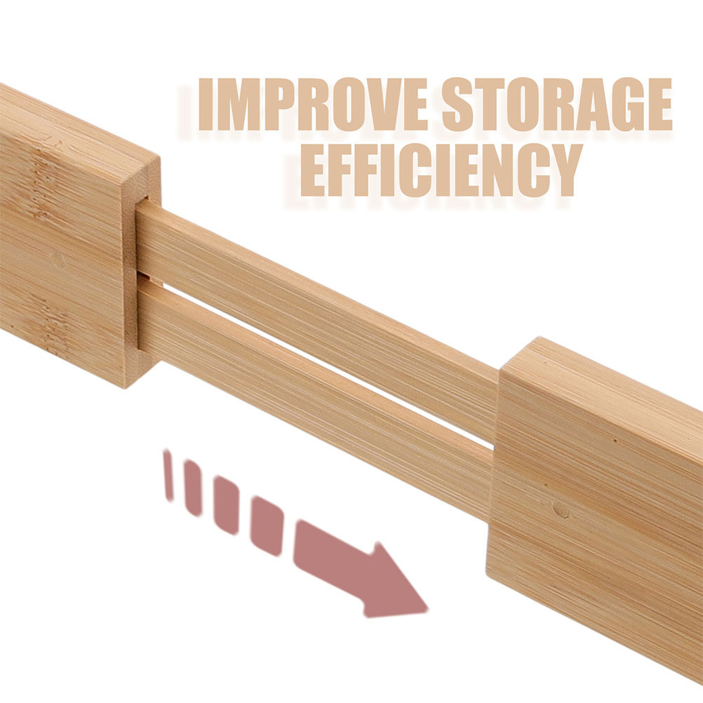 2 Peças Divisórias de Gaveta d - Drawer Organizer Bamboo avaliação e preço