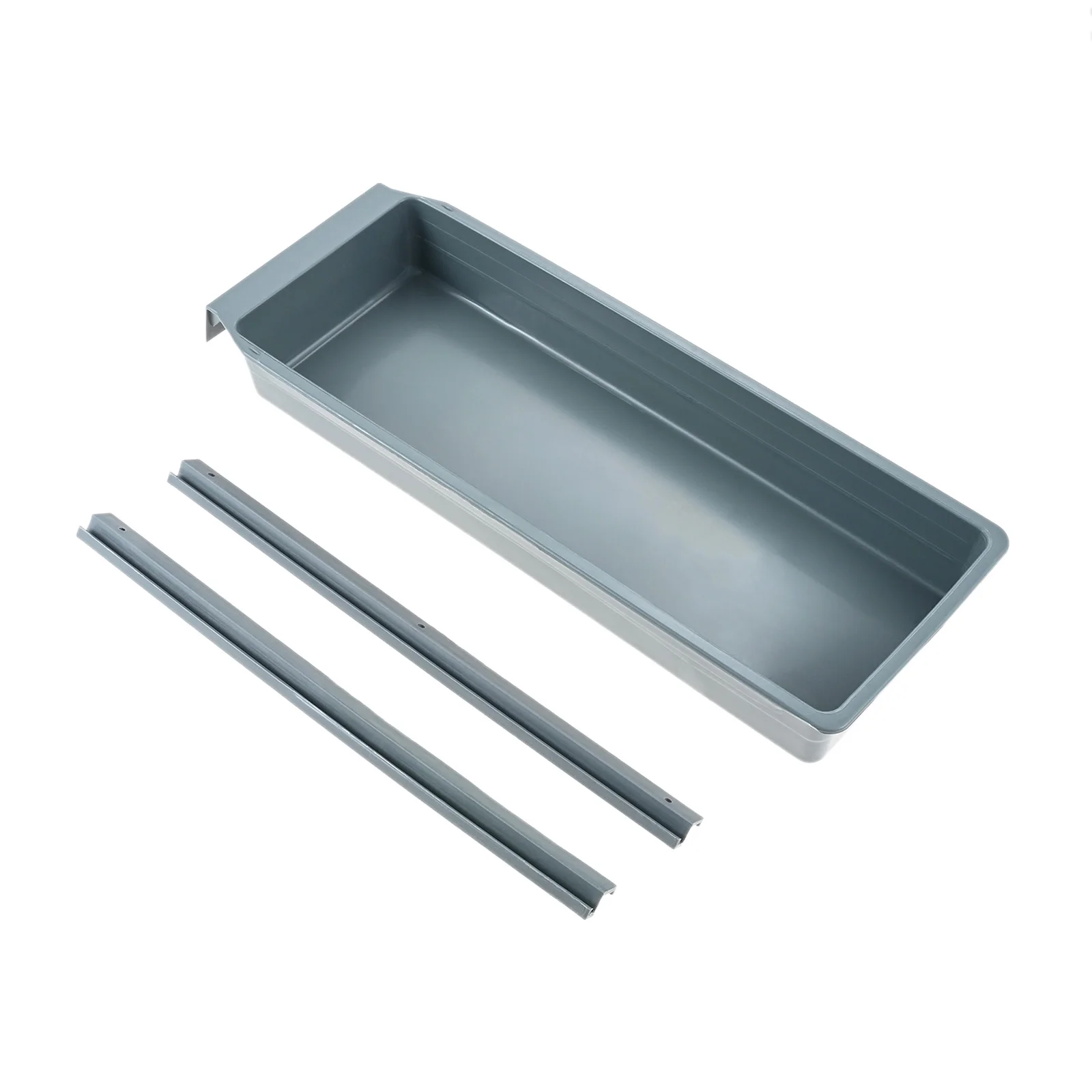 Gaveta cinza com caixa desliza - Desk Drawer Unit avaliação e preço