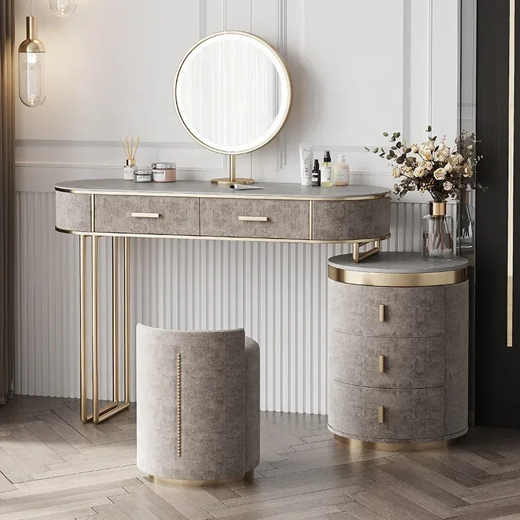 Conjunto de quarto com móveis  - Desk Vanity Setup avaliação e preço
