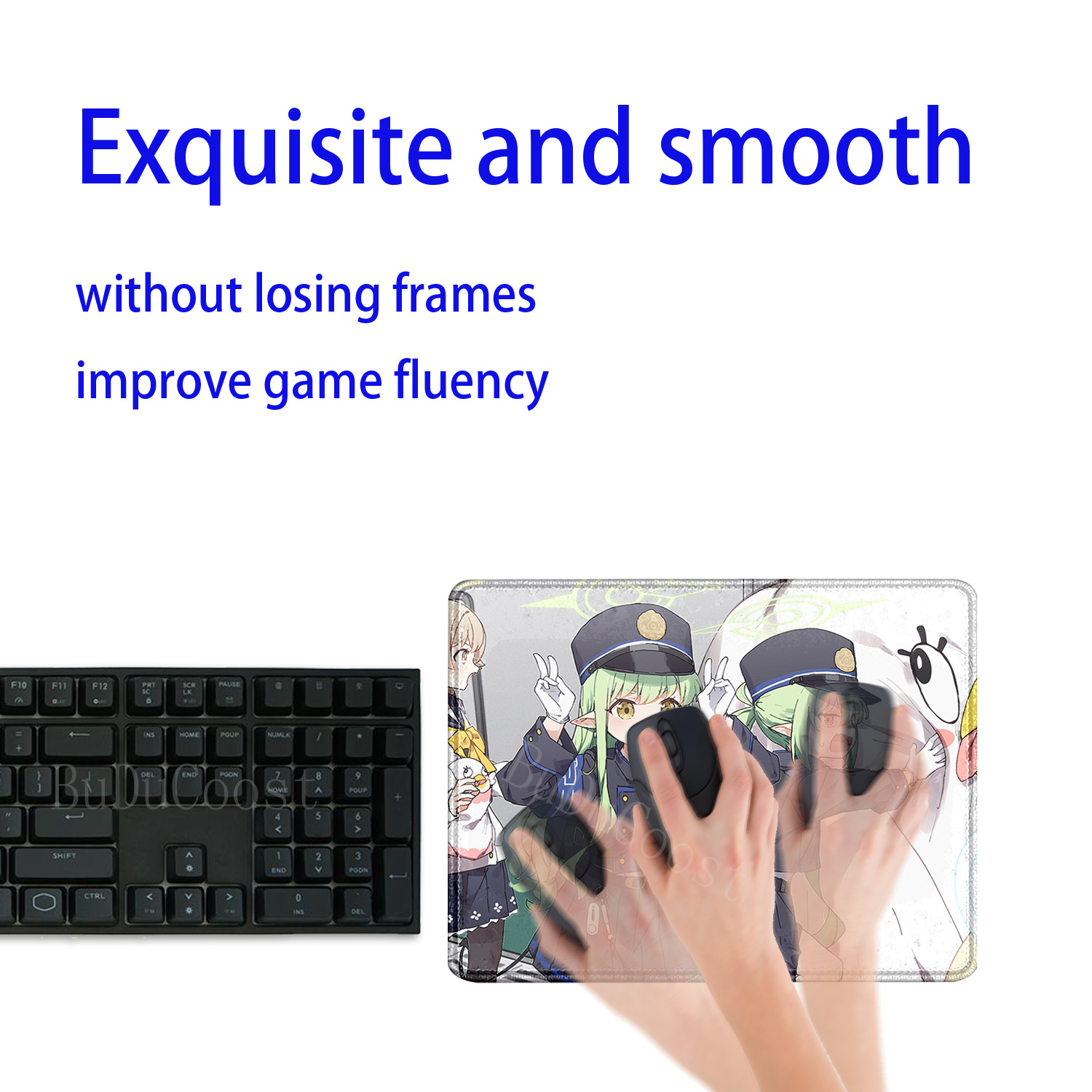 Mousepad Pequeno Tachibana Noz - Desk Setup Blue avaliação e preço