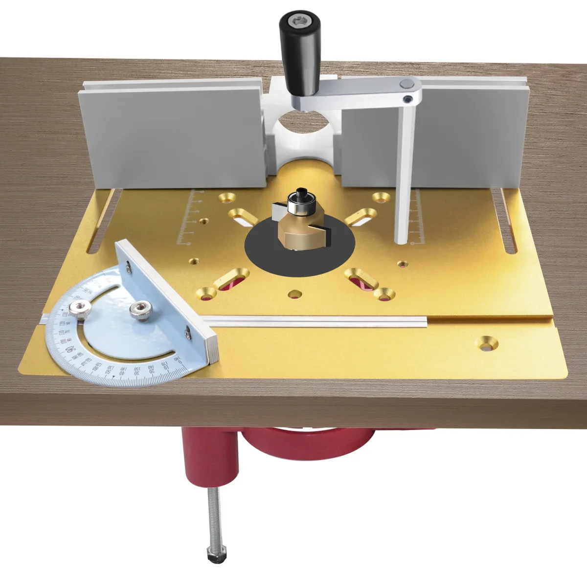 Elevador de roteador de precis - Desk Setup Pegboard avaliação e preço