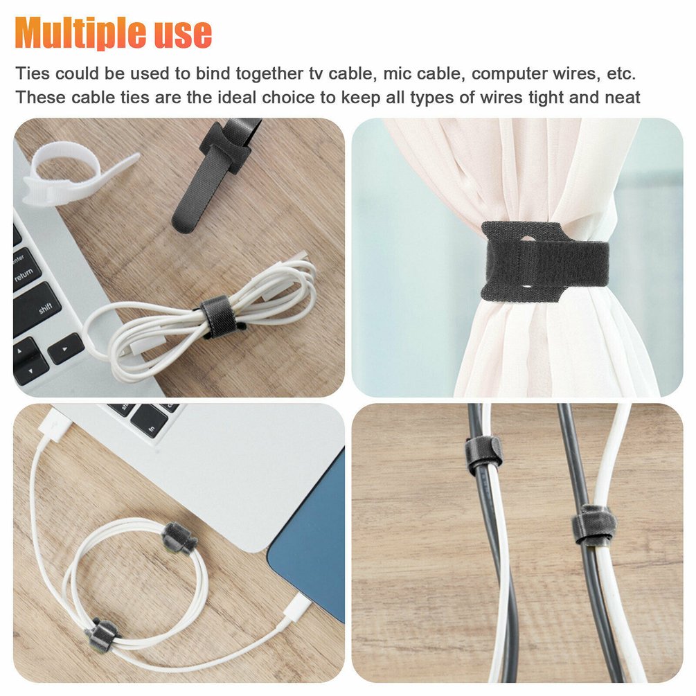 Velcros para cabos, abraçadeir - Cable Velcro Strap avaliação e preço