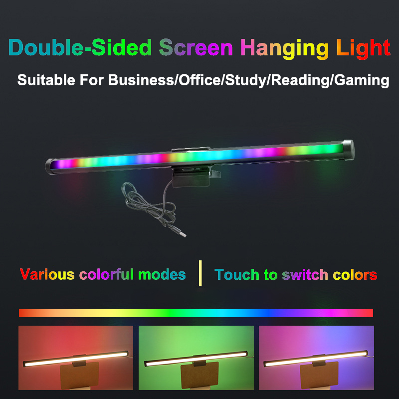 Luz de mesa suspensa com monit - Desk Setup Gaming And Work avaliação e preço