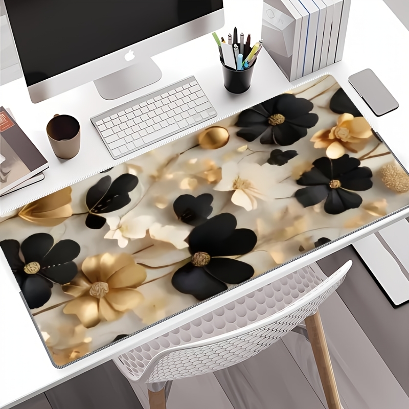 Tapete de Mesa Grande Floral P - Desk Setup Gaming And Work avaliação e preço
