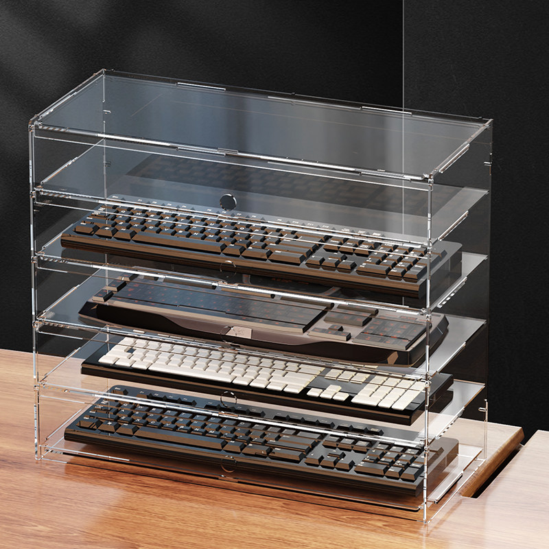 Premium transparente acrílico  - Desk Setup Pegboard avaliação e preço