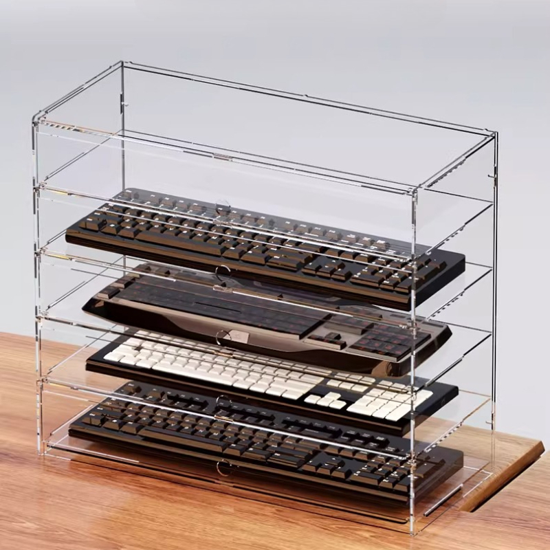 Premium transparente acrílico  - Desk Setup Pegboard avaliação e preço