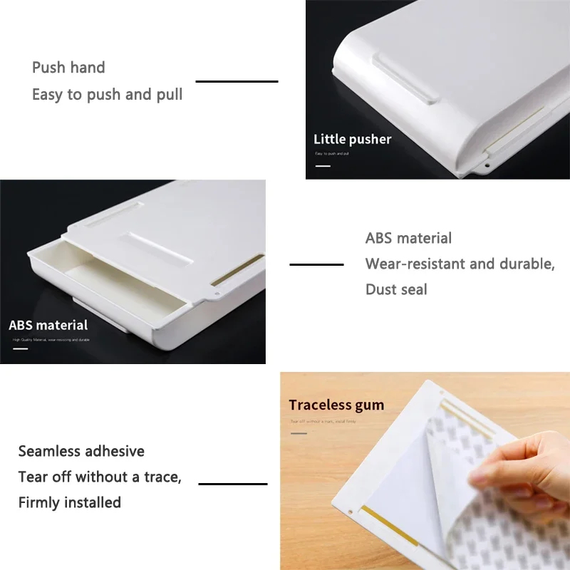 Caixa de Armazenamento Oculta, - Desk Drawer Unit avaliação e preço