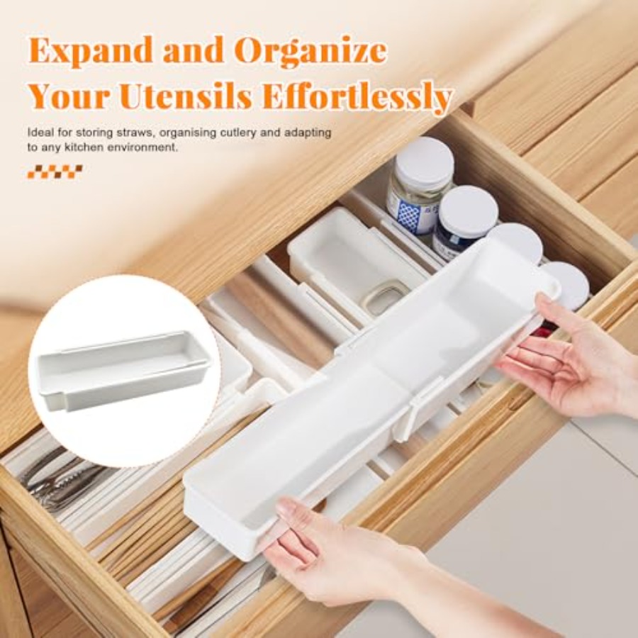 Organizador Expansível para Ga - Drawer Organizer Bamboo avaliação e preço