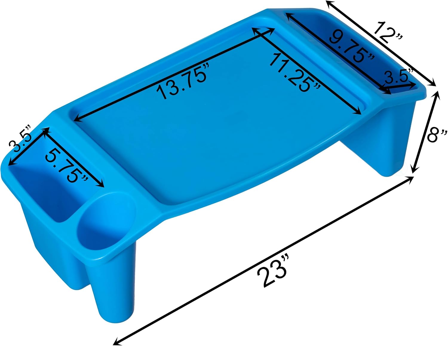 Conjunto de 3 Mesas Portáteis  - Desk Setup Blue avaliação e preço