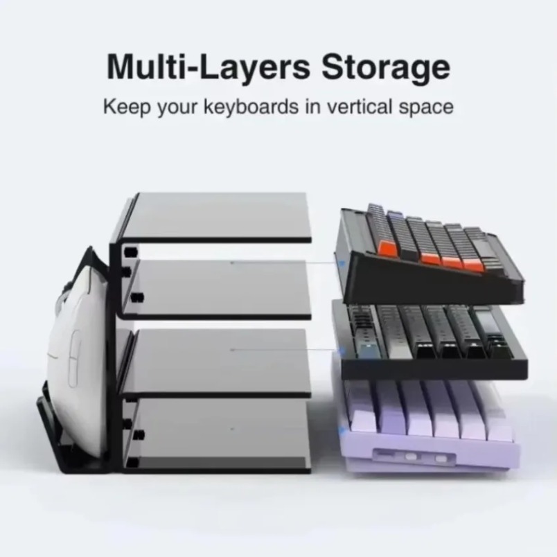 Suporte de Teclado com Display - Desk Setup Pegboard avaliação e preço
