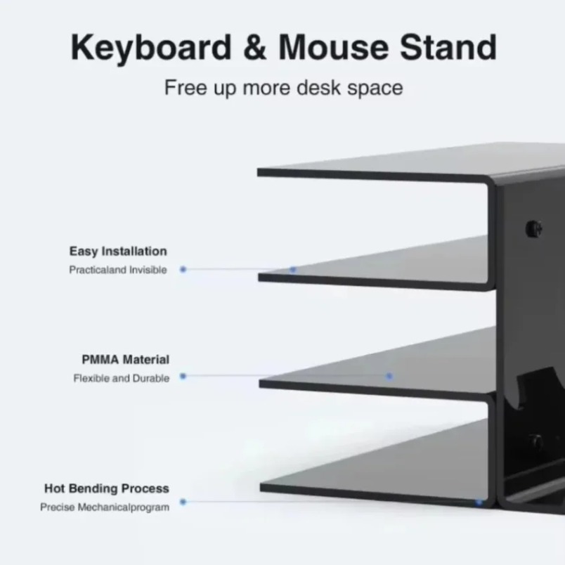 Suporte de Teclado com Display - Desk Setup Pegboard avaliação e preço