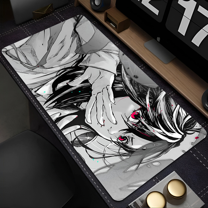 Mouse pad pc acessórios de jog - Desk Setup Black And White avaliação e preço