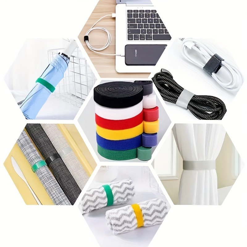 2 peças de abraçadeiras de vel - Cable Velcro Strap avaliação e preço