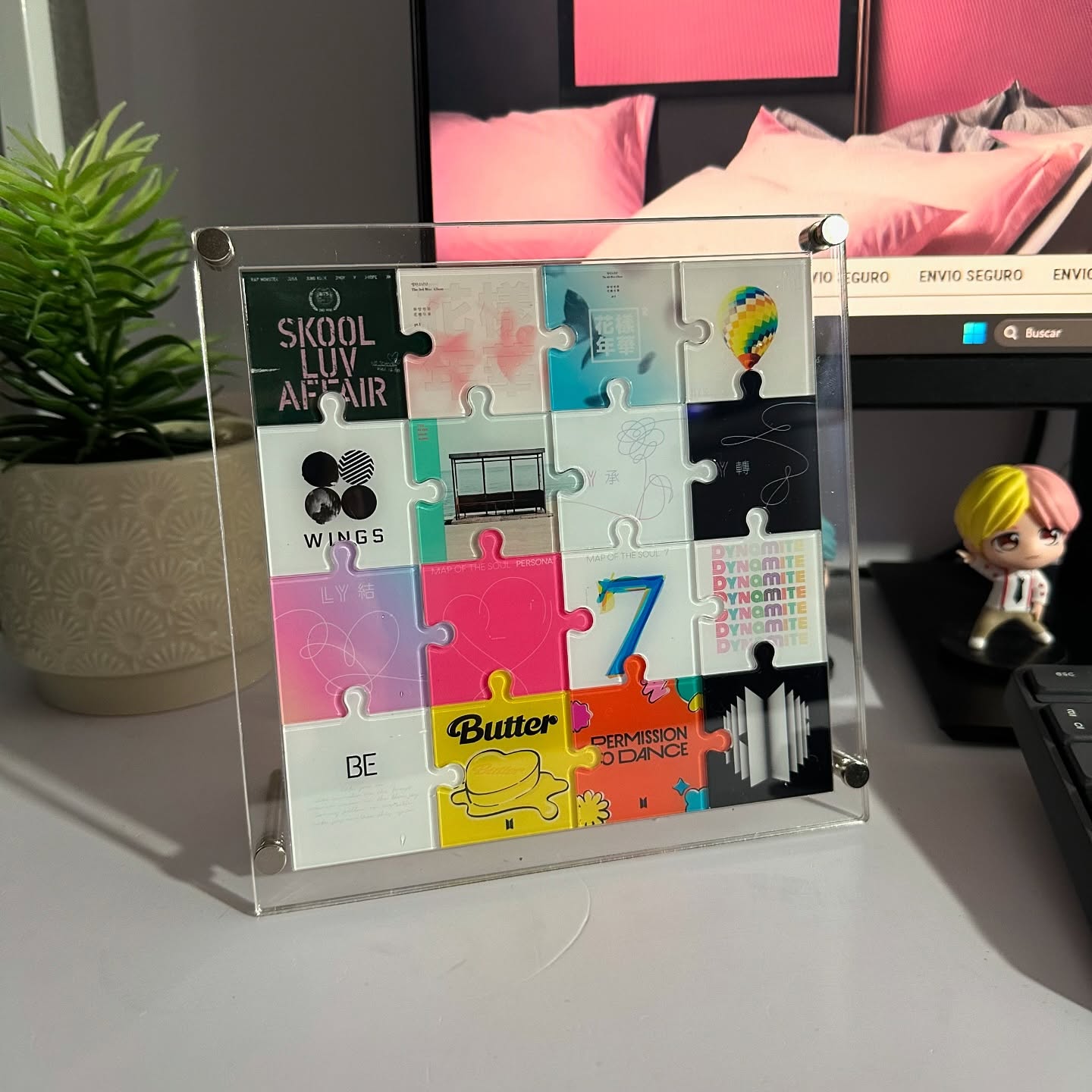 Exibição de quebra-cabeça de a - Desk Setup Home avaliação e preço