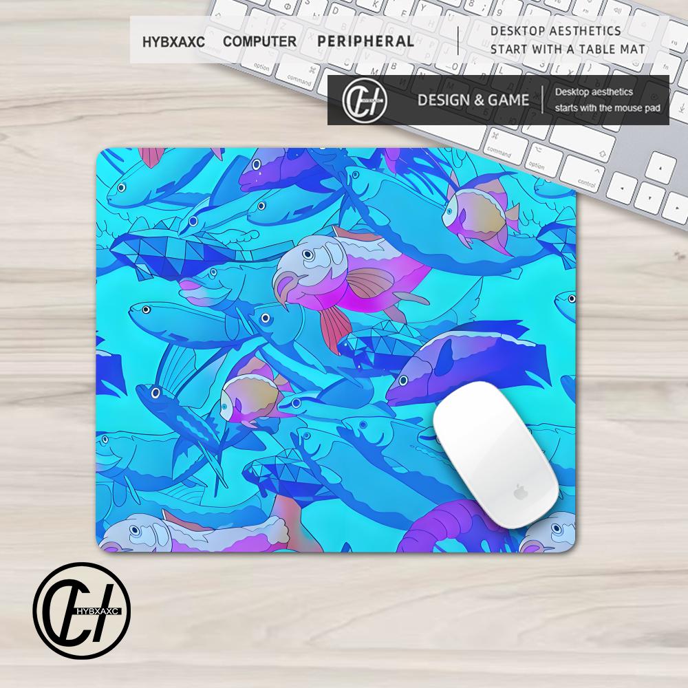Mouse Pad HYBXAXC com Estampa  - Desk Setup Blue avaliação e preço