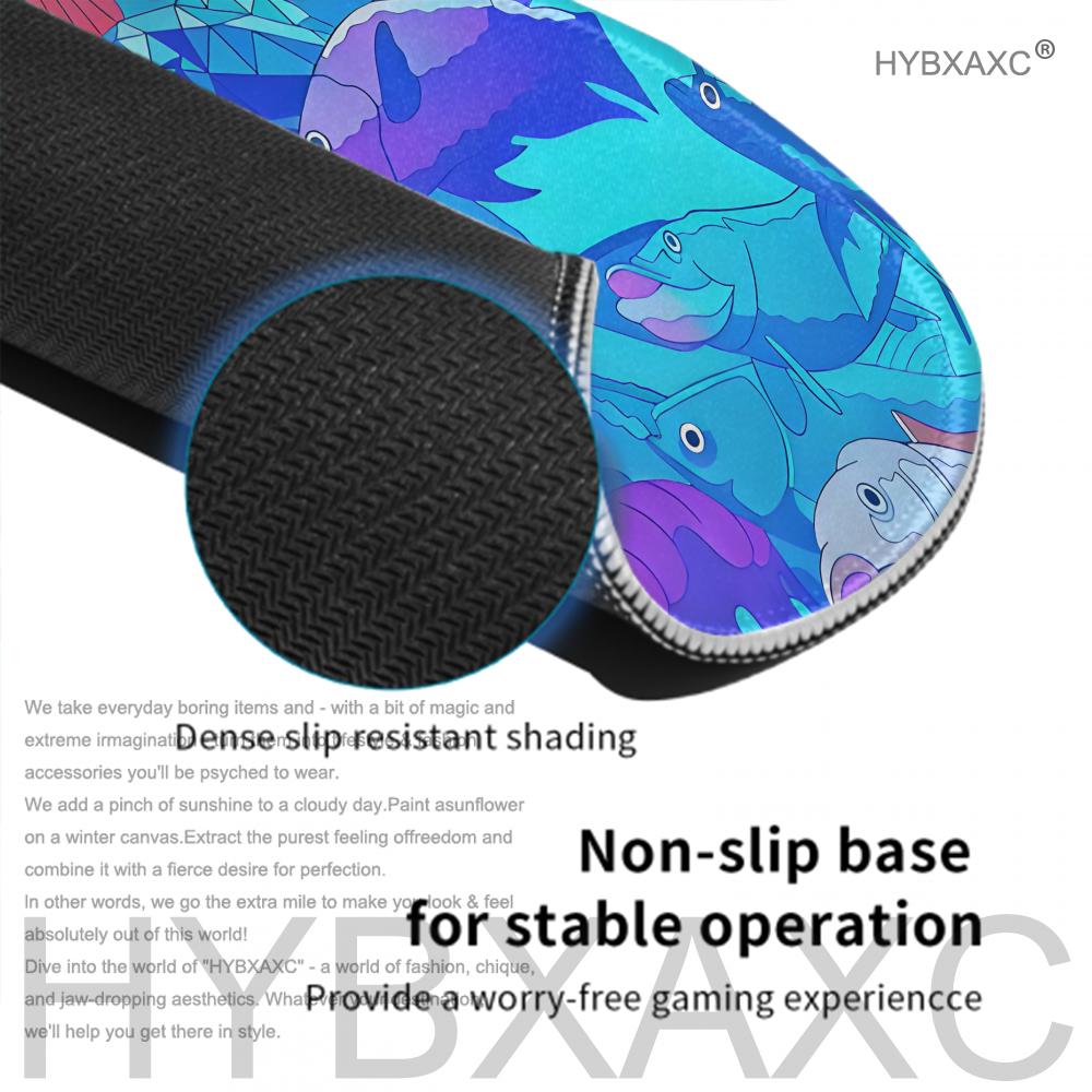 Mouse Pad HYBXAXC com Estampa  - Desk Setup Blue avaliação e preço