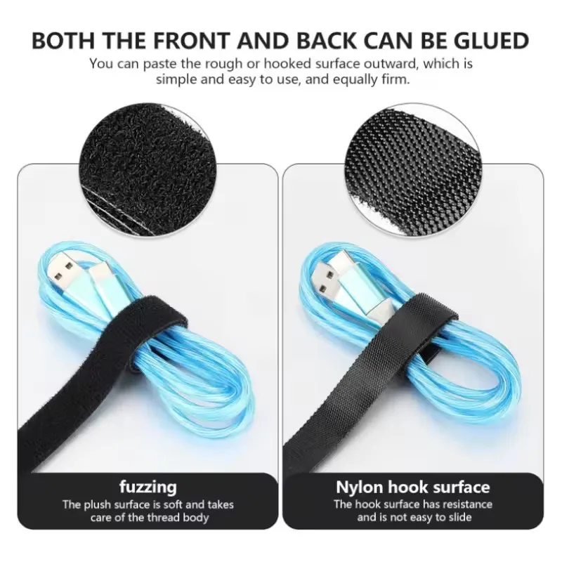 Gerenciador de cabos de 1/5m,  - Cable Velcro Strap avaliação e preço