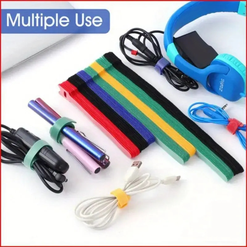 30 Peças de Fitas de Velcro Re - Cable Velcro Strap avaliação e preço