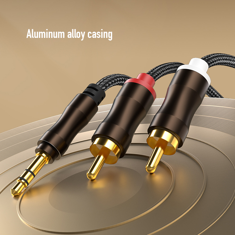 Cabo de Áudio Auxiliar RCA par - Desk Hifi Setup avaliação e preço