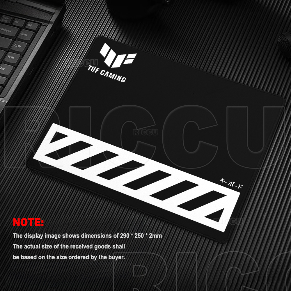 Mouse Pad Hexagonal TUF Gaming - Desk Setup Black And White avaliação e preço