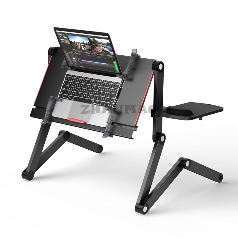 Deitado plano na cama, mesa pa - Desk Setup Pc avaliação e preço