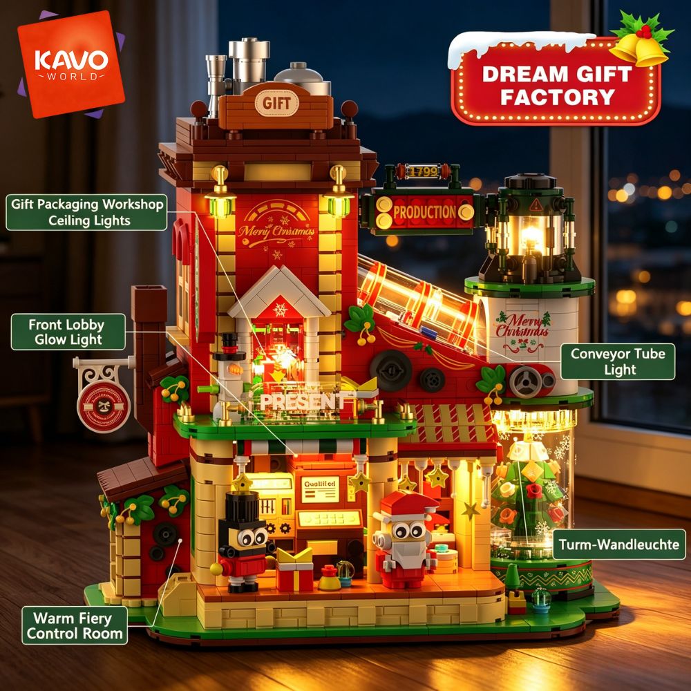 KAVOWORLD 2775PCS Brinquedo de - Desk Setup Small Room avaliação e preço