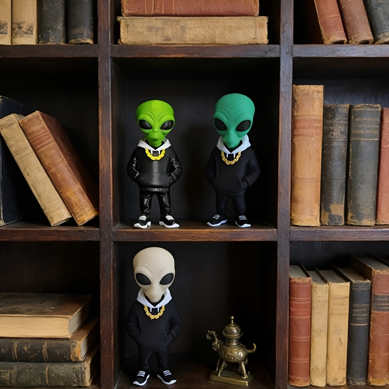 1 Peça de Figura Alienígena Ve - Desk Setup Home avaliação e preço