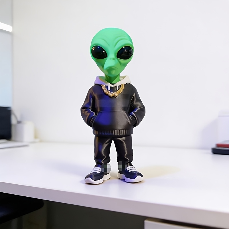 1 Peça de Figura Alienígena Ve - Desk Setup Home avaliação e preço