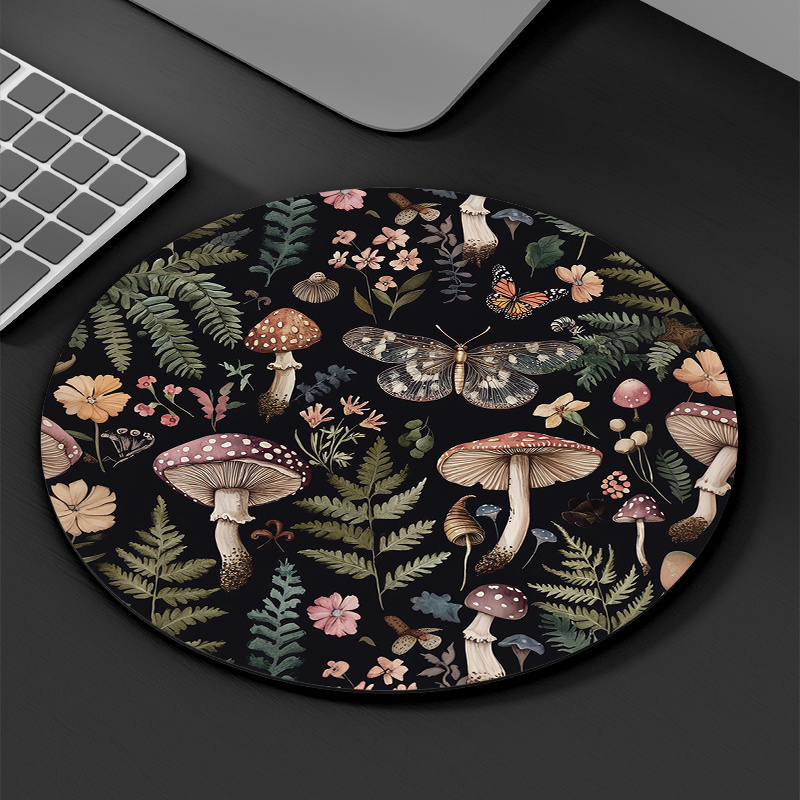 Mouse Pad Redondo de Borracha  - Desk Setup Pegboard avaliação e preço